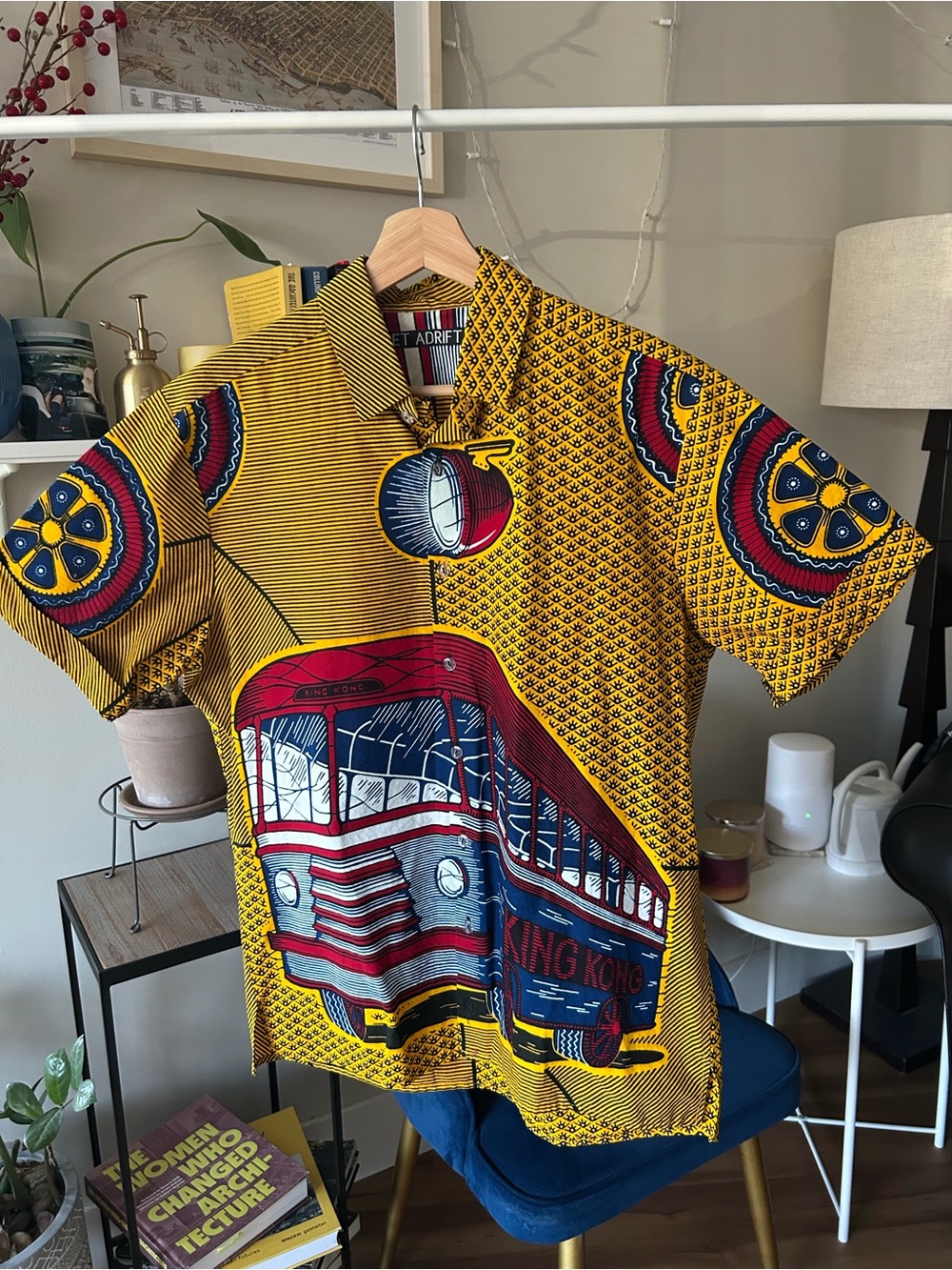 Set Adrift Limited Edition Hand Crafted Short Sleeve Shirt Bus